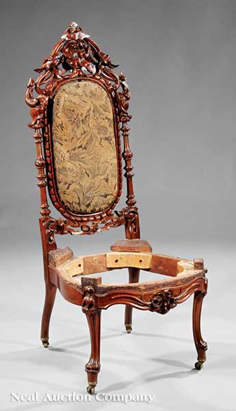 An American Rococo Carved