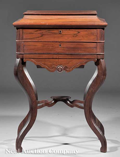 An American Rococo Carved