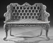 An American Rococo Cast Iron G