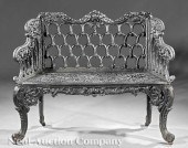 An American Rococo Cast Iron G