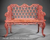 An American Rococo Cast Iron S