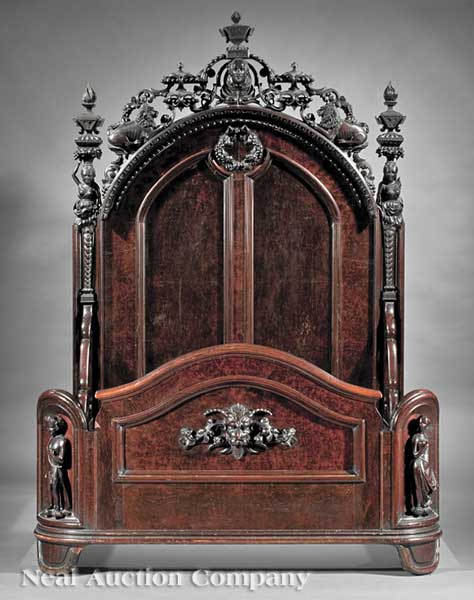 An American Rococo Highly Carved