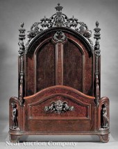 An American Rococo Highly Carv