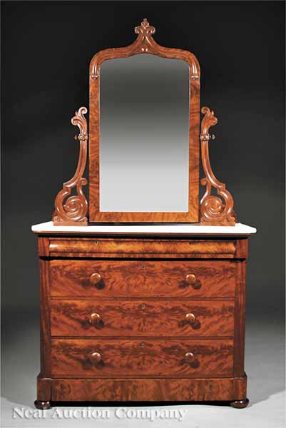 An American Rococo Mahogany