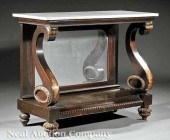 An American Rosewood Gilt-Sten
