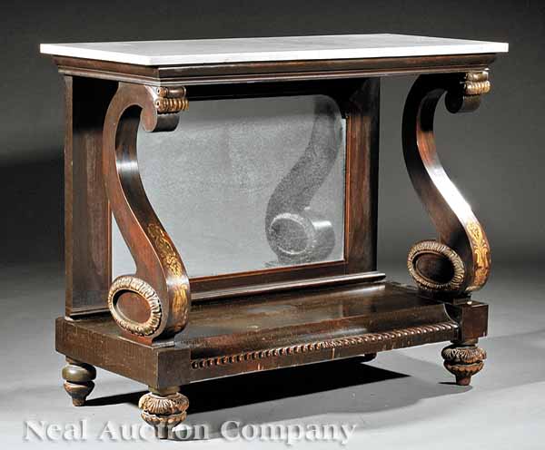 An American Rosewood Verde Antico