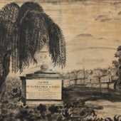 An American School Mourning Pi