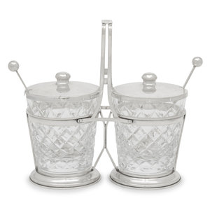An American Silver and Cut Glass