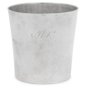 An American Silver Beaker Hugh