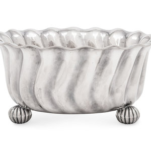 An American Silver Bowl Rand and