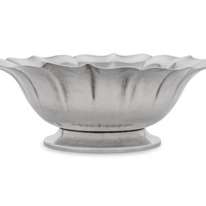 An American Silver Bowl Wallace