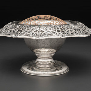 An American Silver Center Bowl