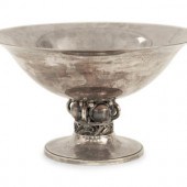 An American Silver Center Bowl