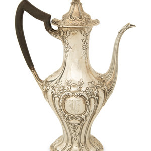 An American Silver Coffee Pot