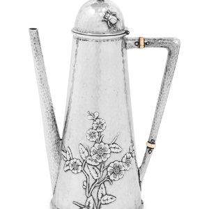 An American Silver Coffee Pot
