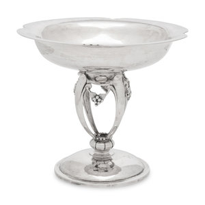 An American Silver Compote Graff,