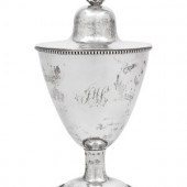 An American Silver Covered Sug