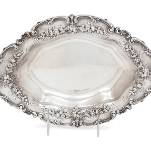 An American Silver Entrée Dish