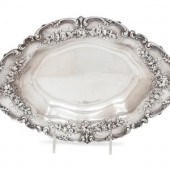 An American Silver Entrée Dish