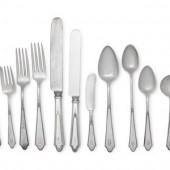 An American Silver Flatware Se