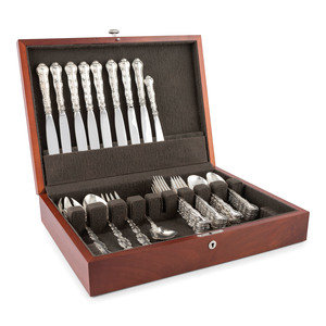 An American Silver Flatware Service