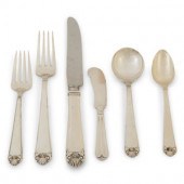 An American Silver Flatware Se