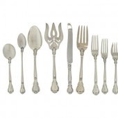An American Silver Flatware Se