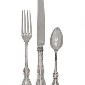 An American Silver Flatware Se