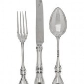 An American Silver Flatware Se
