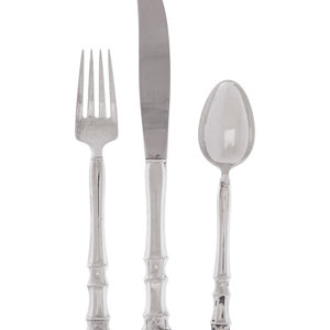 An American Silver Flatware Service
