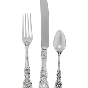 An American Silver Flatware Service