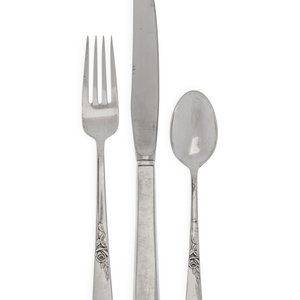 An American Silver Flatware Service