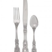 An American Silver Flatware Se