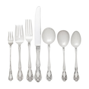 An American Silver Flatware Service
