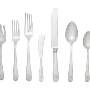 An American Silver Flatware Service
