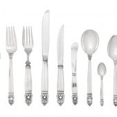 An American Silver Flatware Se