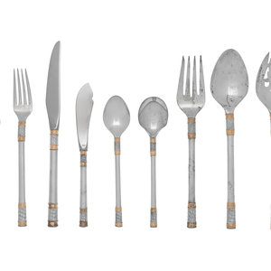 An American Silver Flatware Service