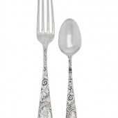 An American Silver Flatware Se
