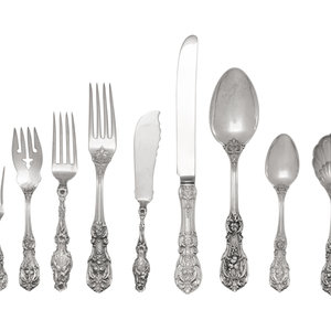 An American Silver Flatware Service