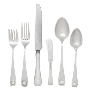 An American Silver Flatware Service