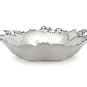 An American Silver Floriform Bowl