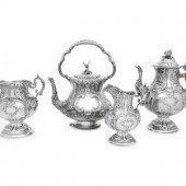 An American Silver Four-Piece