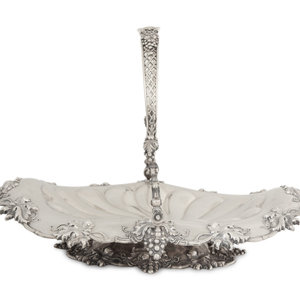 An American Silver Fruit Basket
