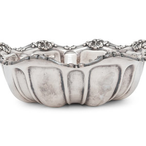 An American Silver Fruit Bowl