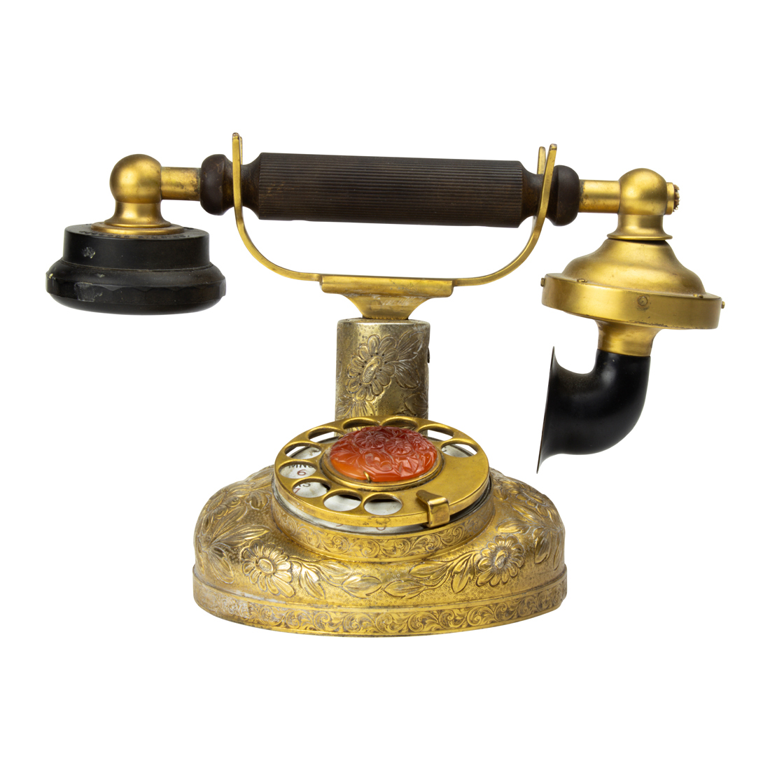 AN AMERICAN SILVER-GILT AND