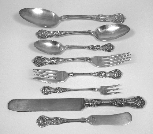 An American silver Kings pattern