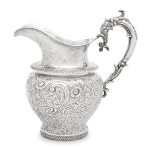 An American Silver Pitcher Ball,
