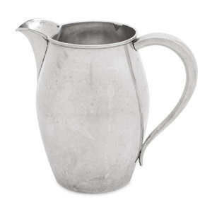An American Silver Pitcher Gorham