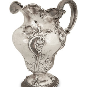 An American Silver Pitcher