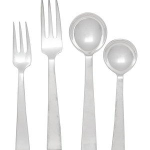 An American Silver-Plate Flatware